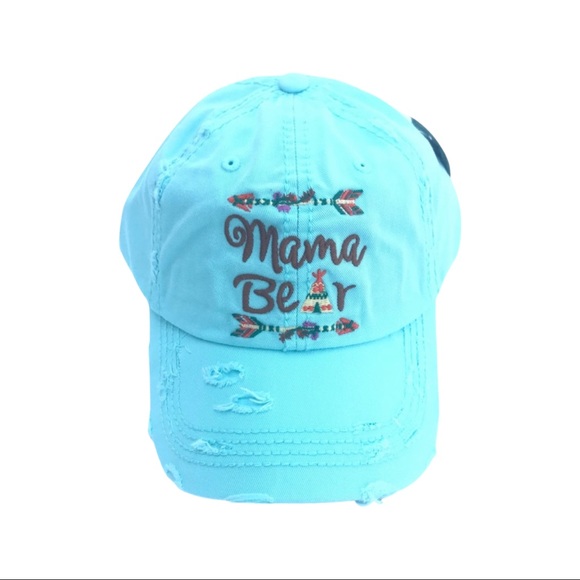 🧢 Mama Bear 🐻 Baseball Cap - Picture 5 of 7
